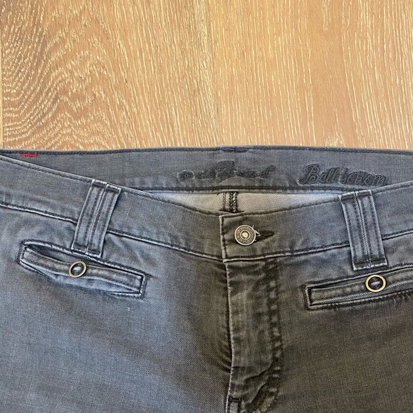 7 for All Man Kind Grey Jeans - Picture 5 of 8